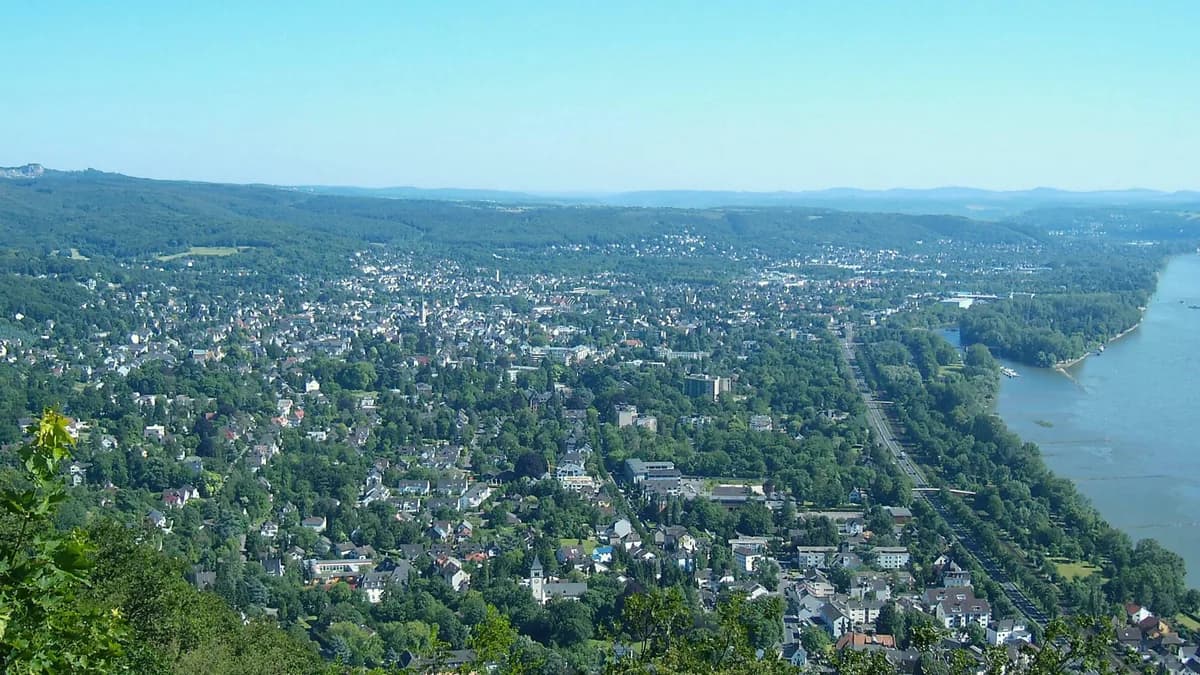 Stadtansicht von Bad Honnef
