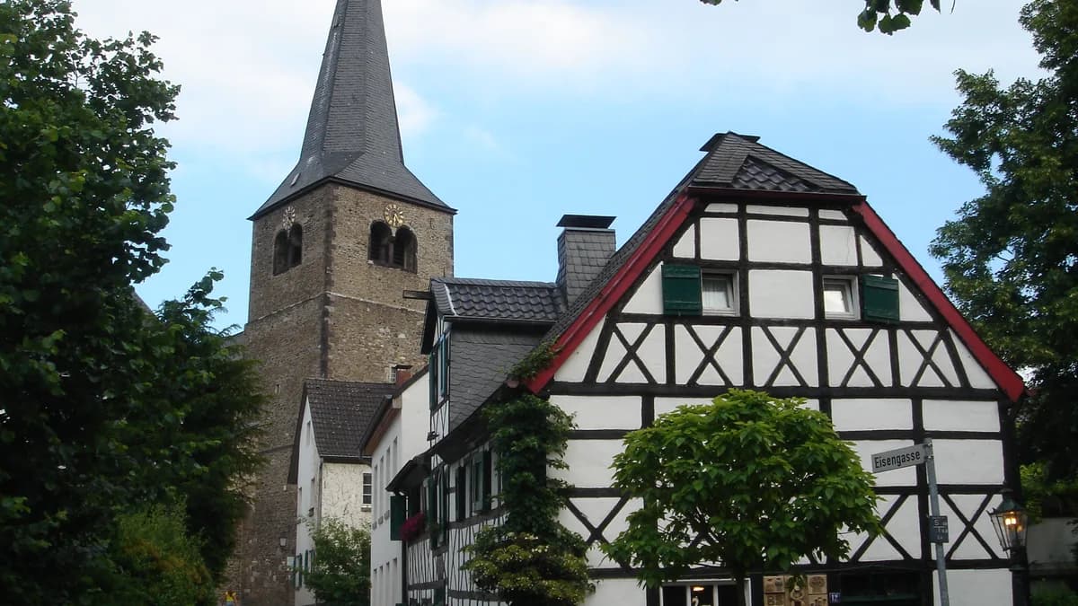 Stadtansicht von Hilden