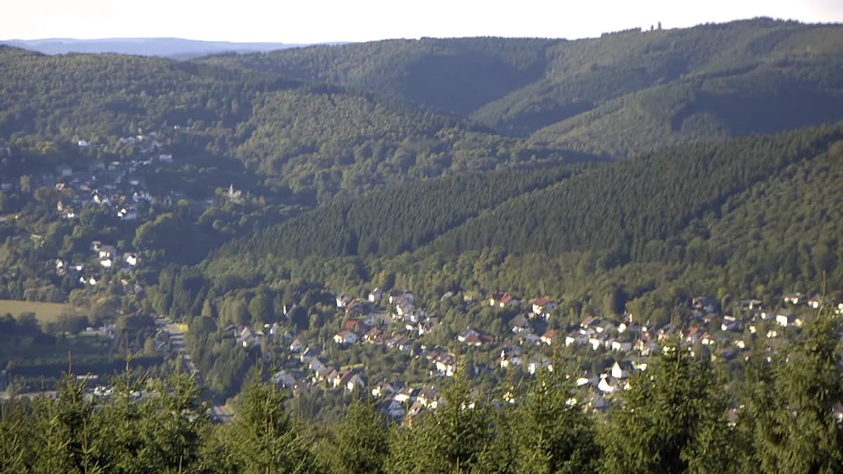 Stadtansicht von Kirchen (Sieg)