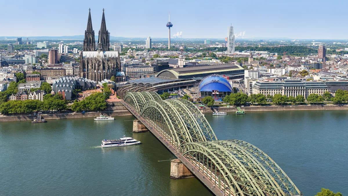 Stadtansicht von Köln