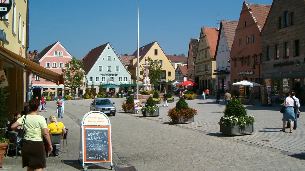 Stadtansicht von Roth