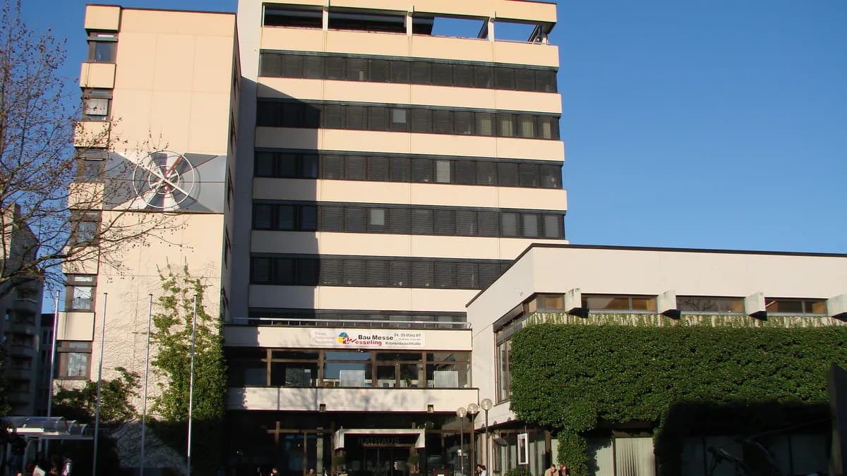 Stadtansicht von Wesseling
